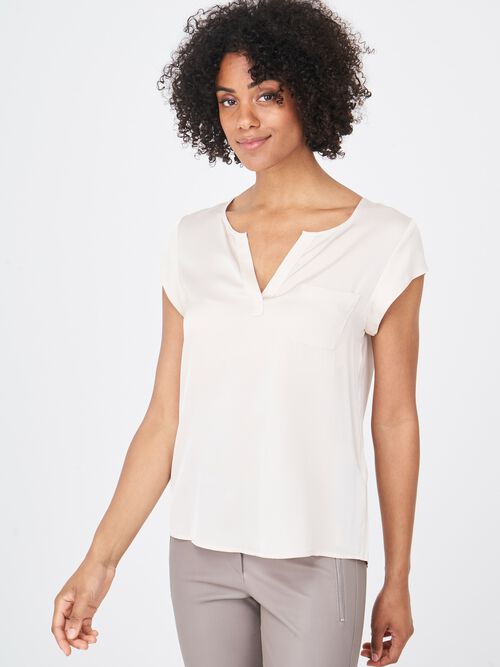 Top with chest pocket