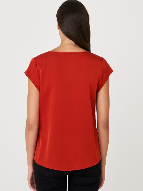 Top with chest pocket