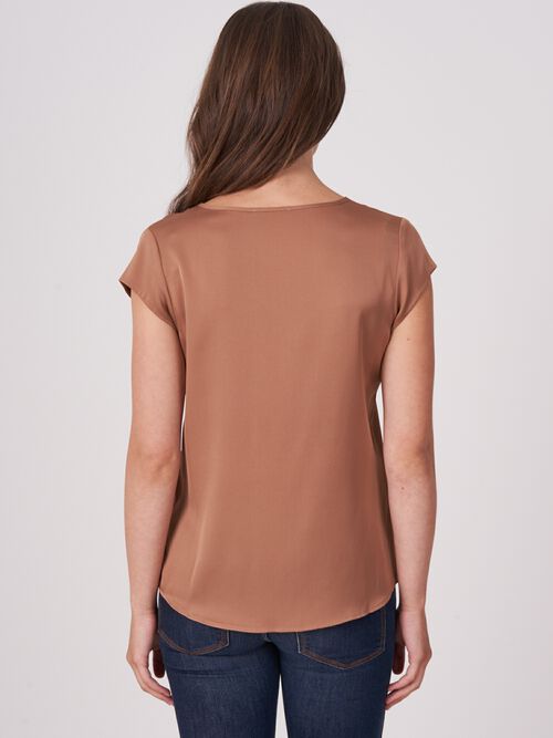 Top with chest pocket