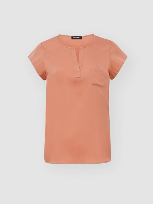 Top with chest pocket