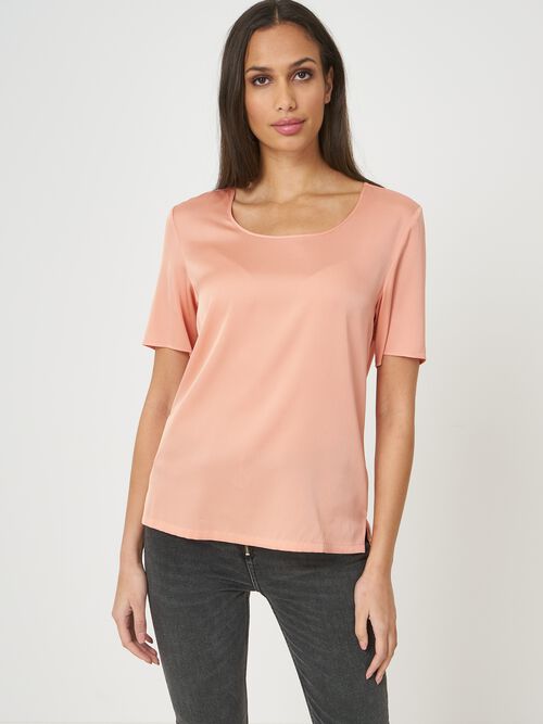 Silk T-shirt