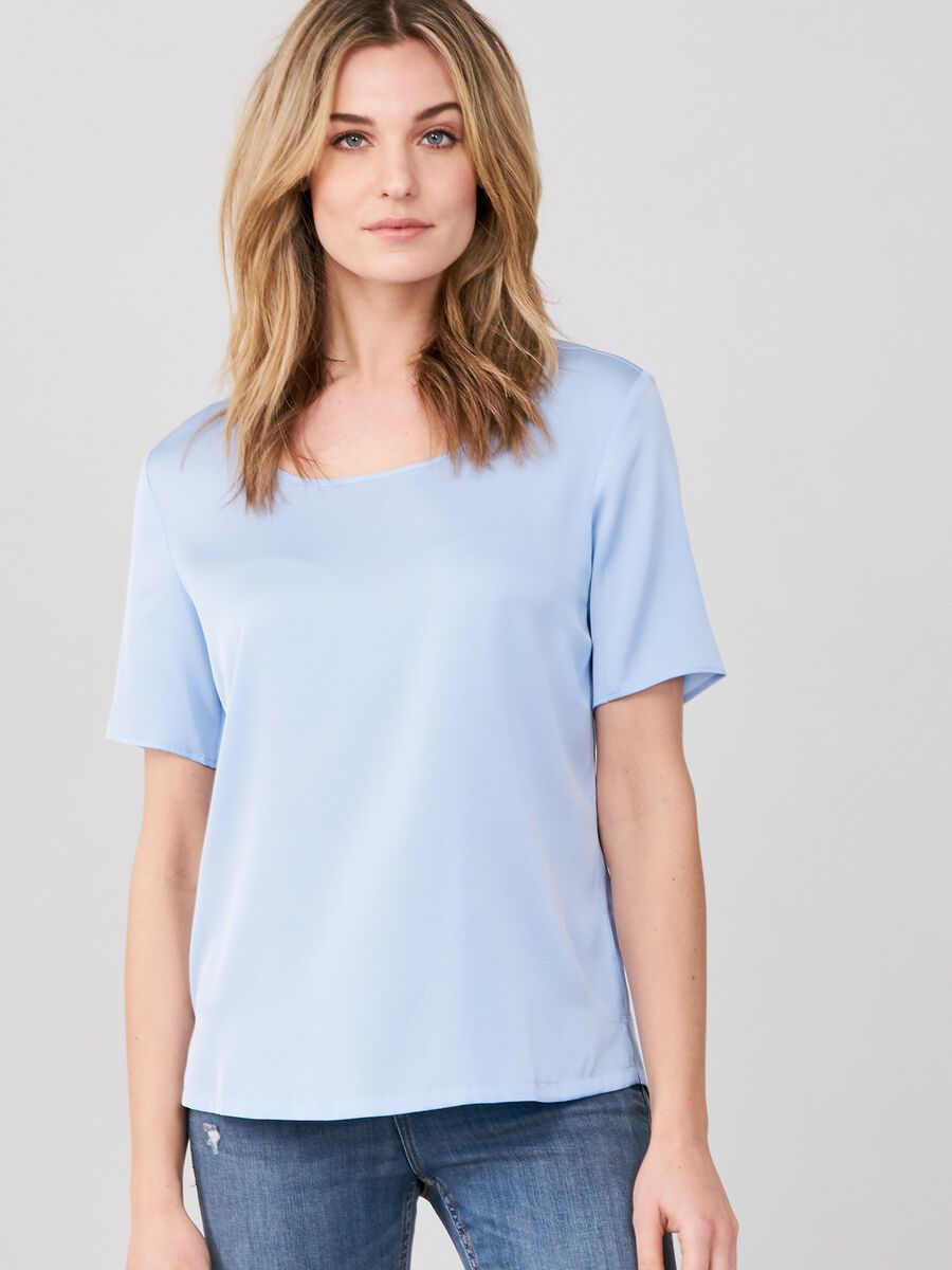 Silk T-shirt image number 0