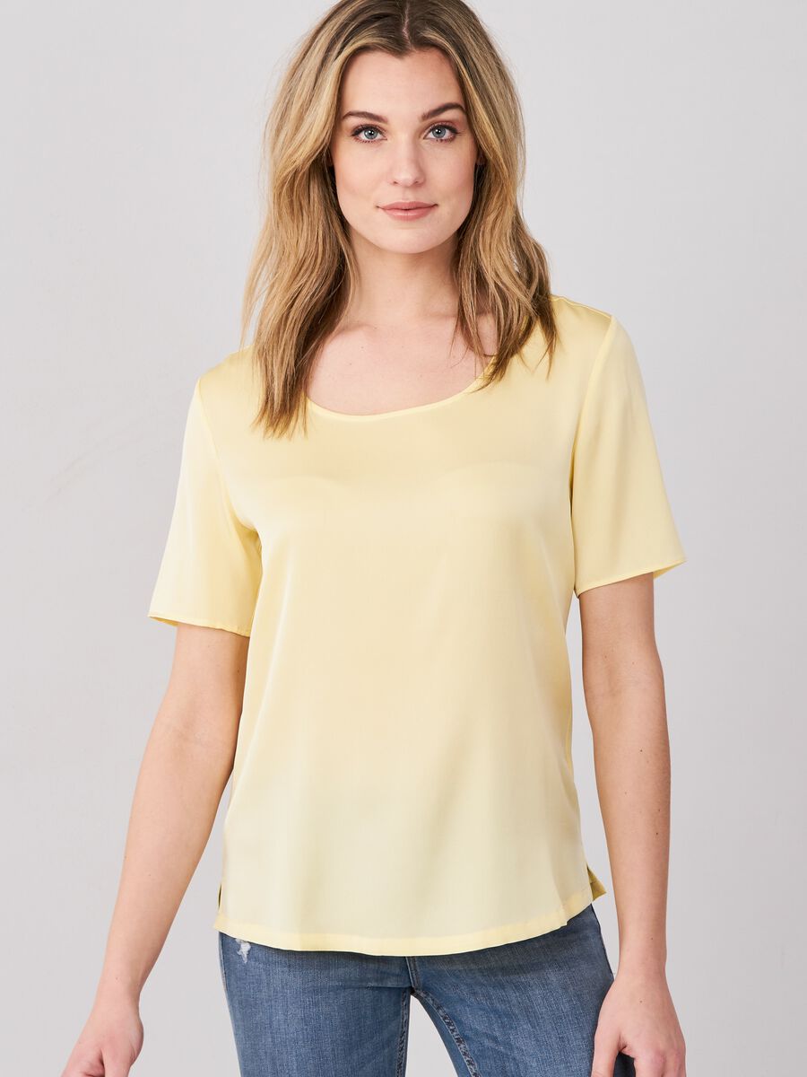 T-Shirt van zijde image number 0