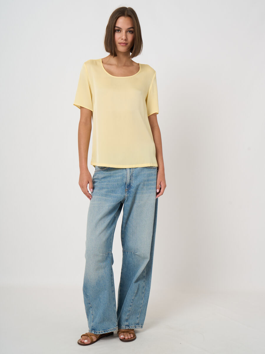 Silk T-shirt image number 0