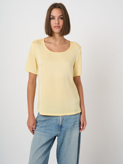 T-Shirt van zijde