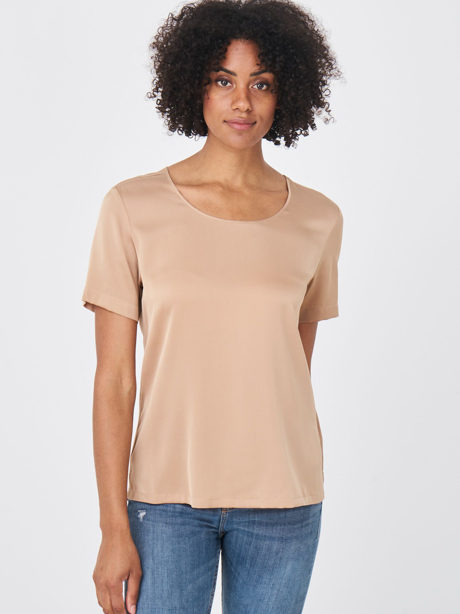 T-Shirt van zijde