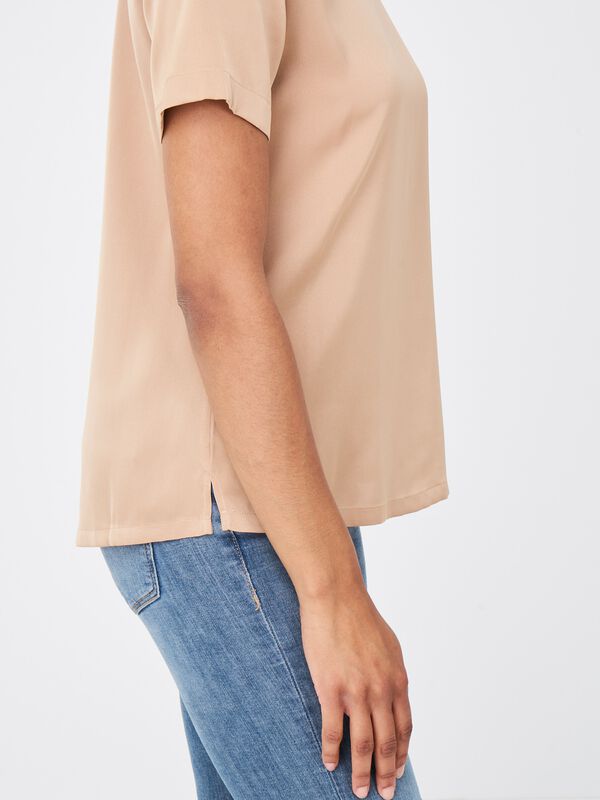 T-Shirt van zijde image number 2