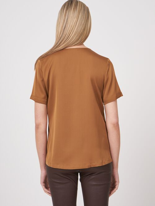 Silk T-shirt