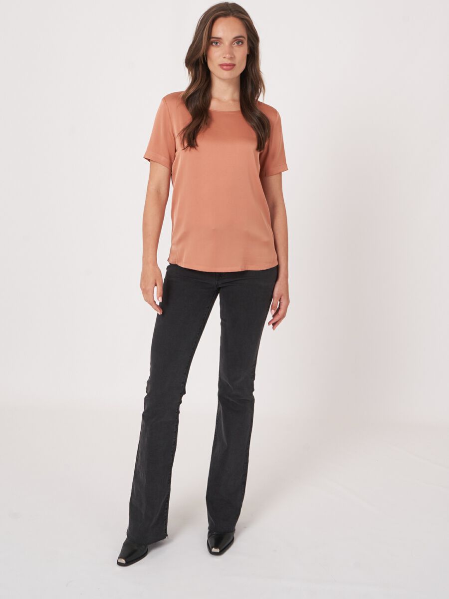 Silk T-shirt image number 4