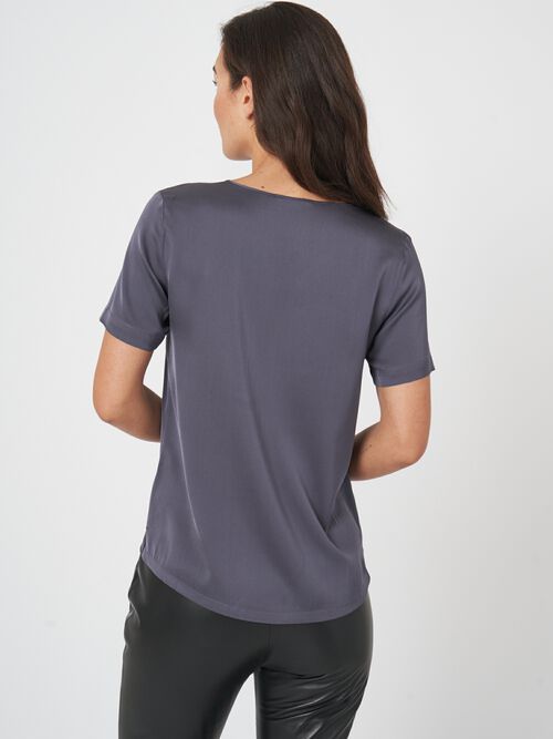 Silk T-shirt