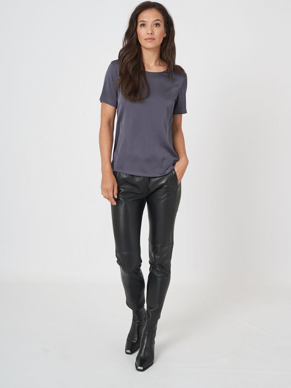 Silk T-shirt image number 4