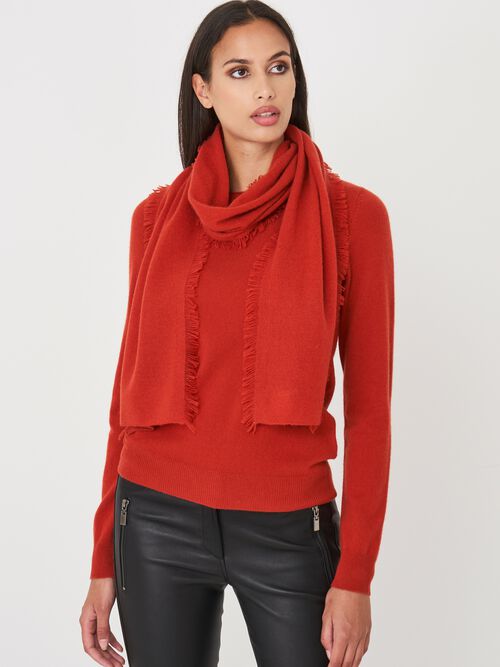 Large cashmere scarf