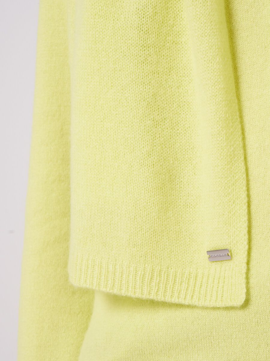 Basic Feinstrick-Schal aus Bio-Kaschmir image number 1