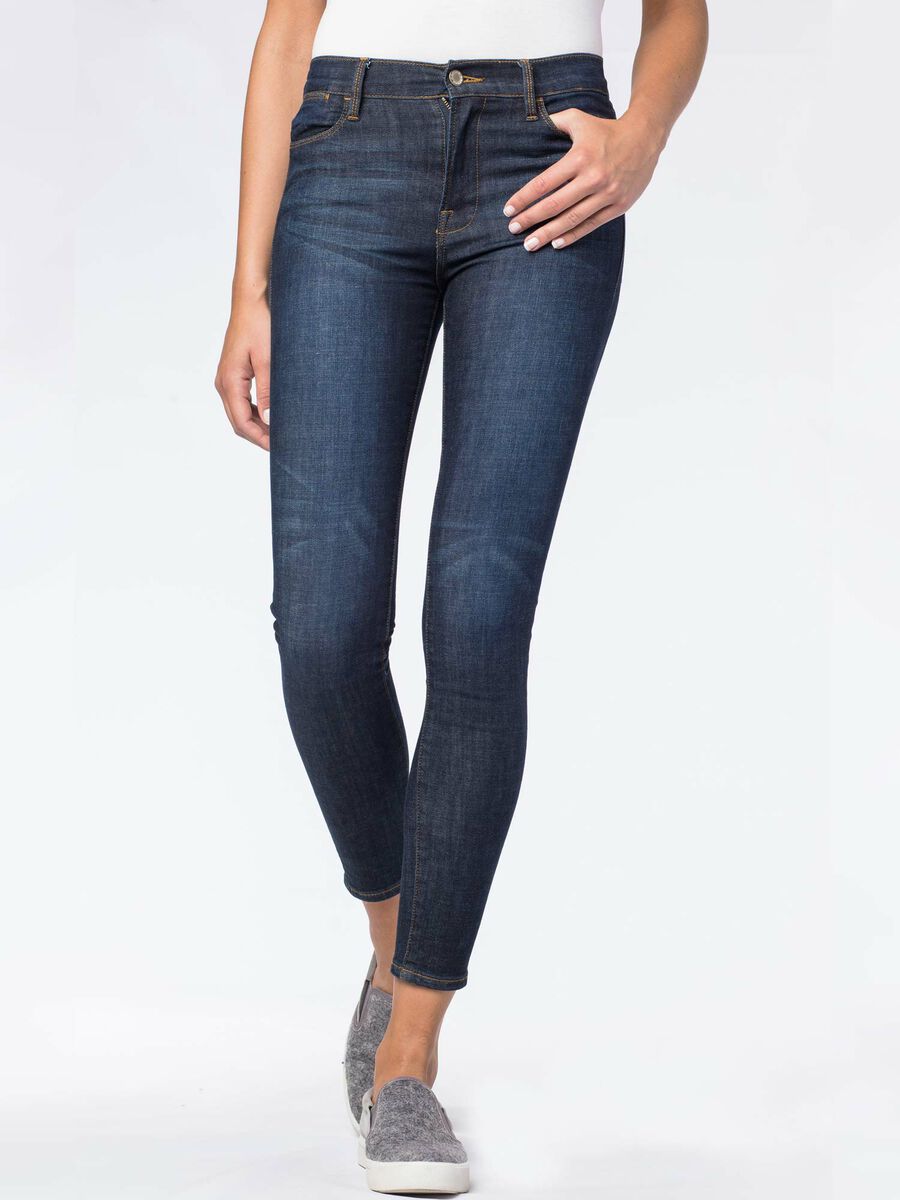 Women's stretch skinny fit jeans image number 0