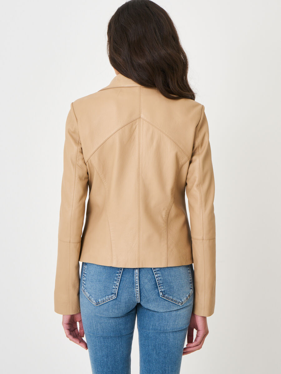 Leder-Bikerjacke image number 3