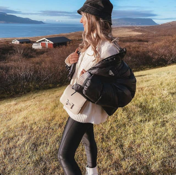 Luxuriöse Grobstrickjacke aus Bio-Kaschmir